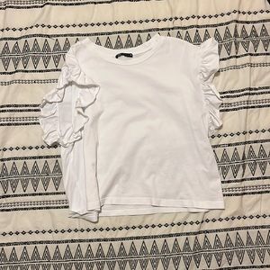 Zara Ruffle Top M